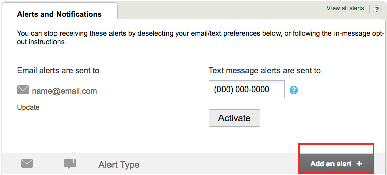 alert notification example 2