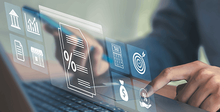 calculation concept financial research