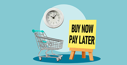Buy Now Pay Later Concept
