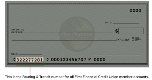 check mock with routing number