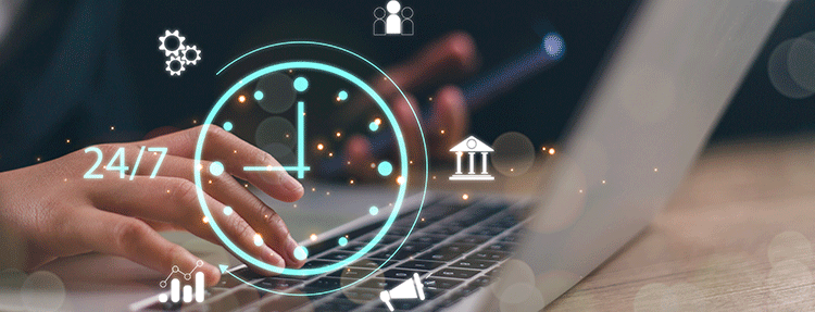 Online and mobile banking.