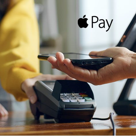 Image supporting Shop Safer with Apple Pay