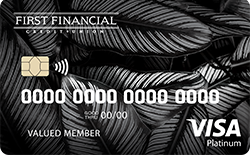 First Financial Platinum Visa